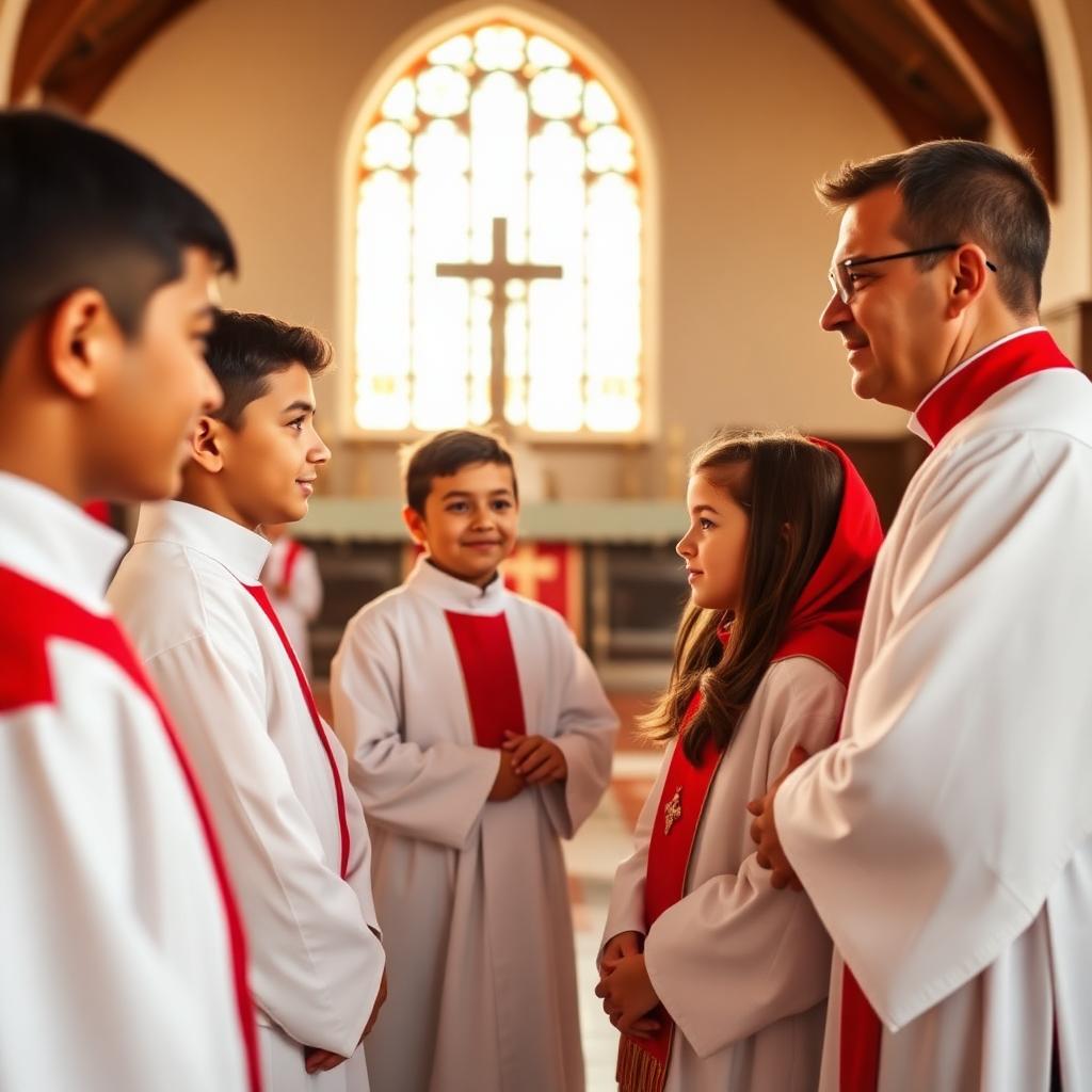 Como Organizar Coroinhas e Acólitos na Igreja: Um Guia para Coordenadores de Pastorais